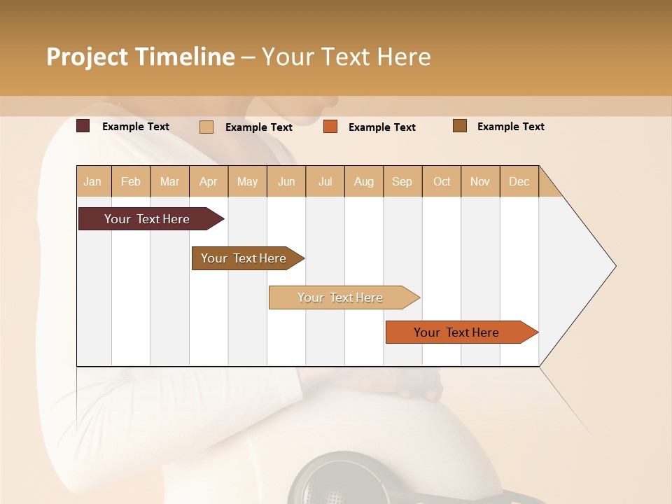 Female Beautiful Parent PowerPoint Template