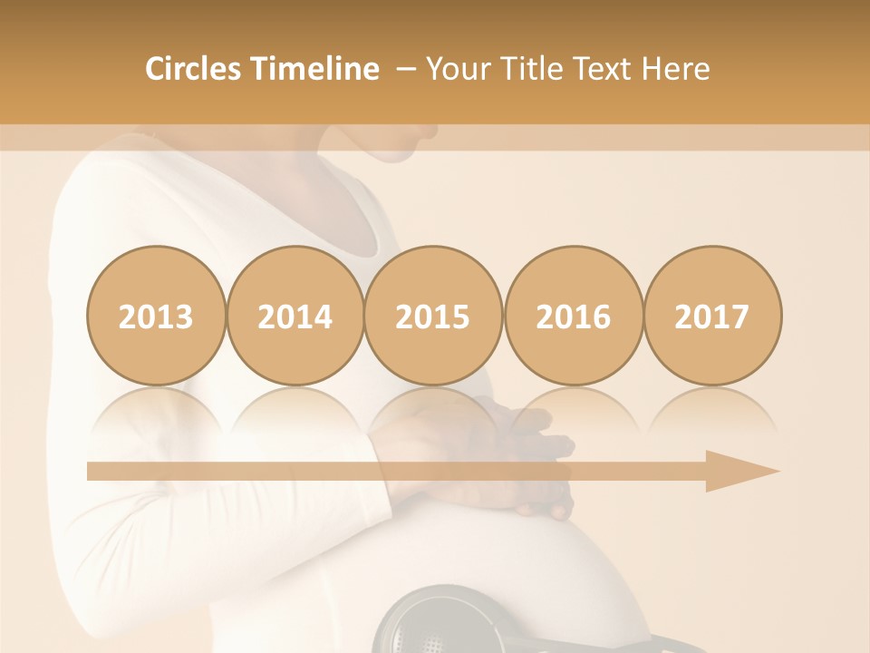 Female Beautiful Parent PowerPoint Template