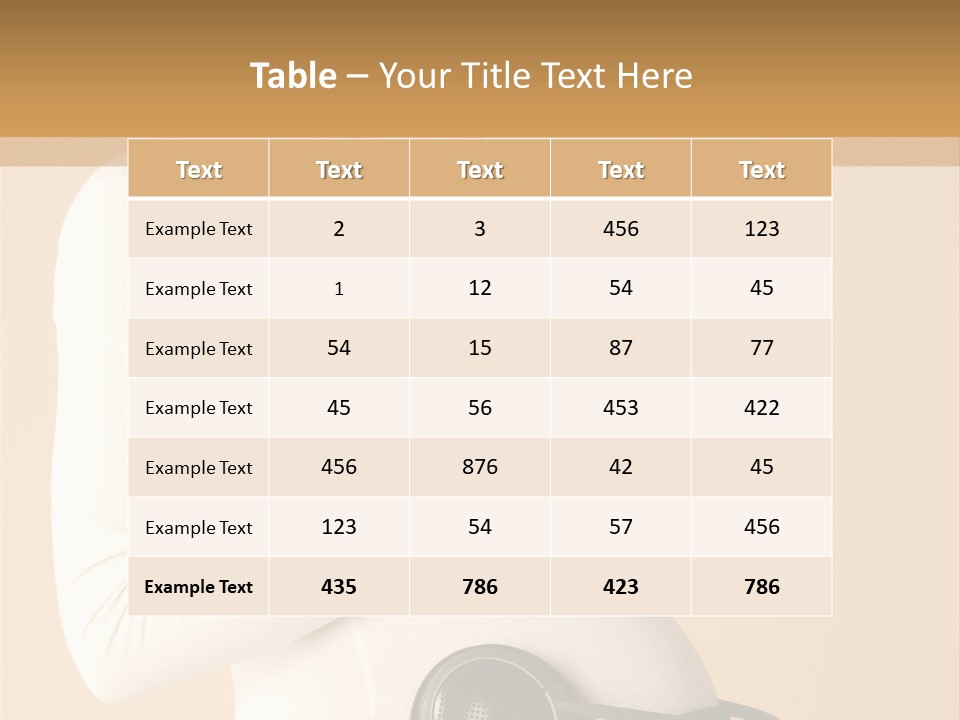 Female Beautiful Parent PowerPoint Template