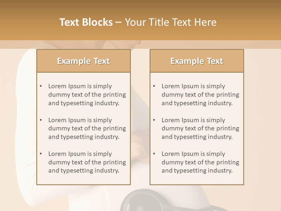 Female Beautiful Parent PowerPoint Template