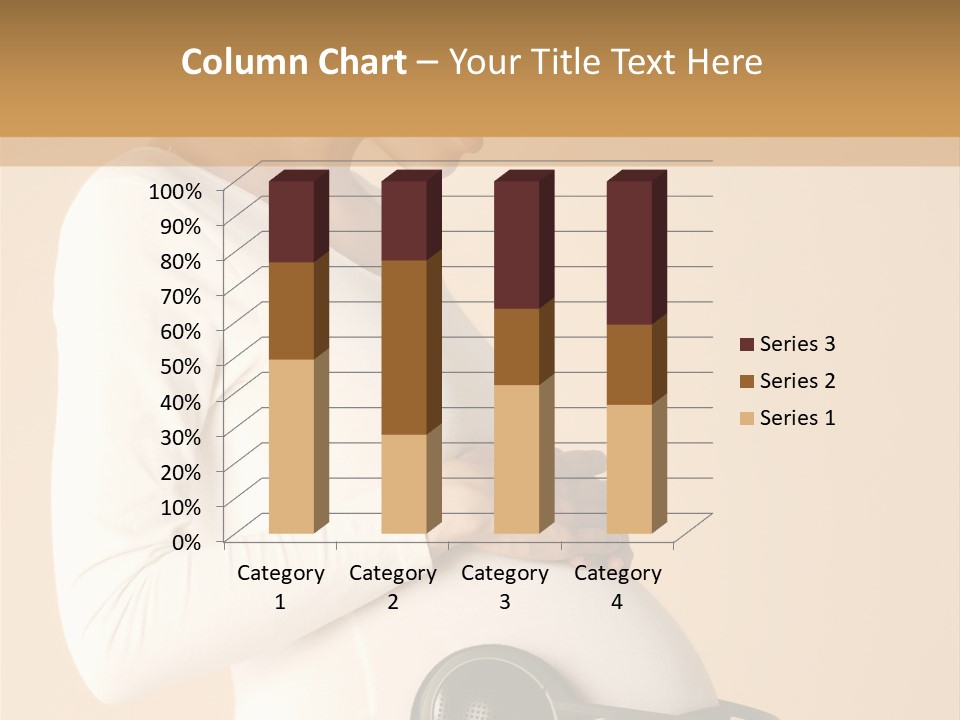 Female Beautiful Parent PowerPoint Template