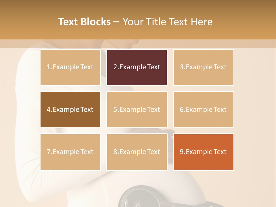 Female Beautiful Parent PowerPoint Template