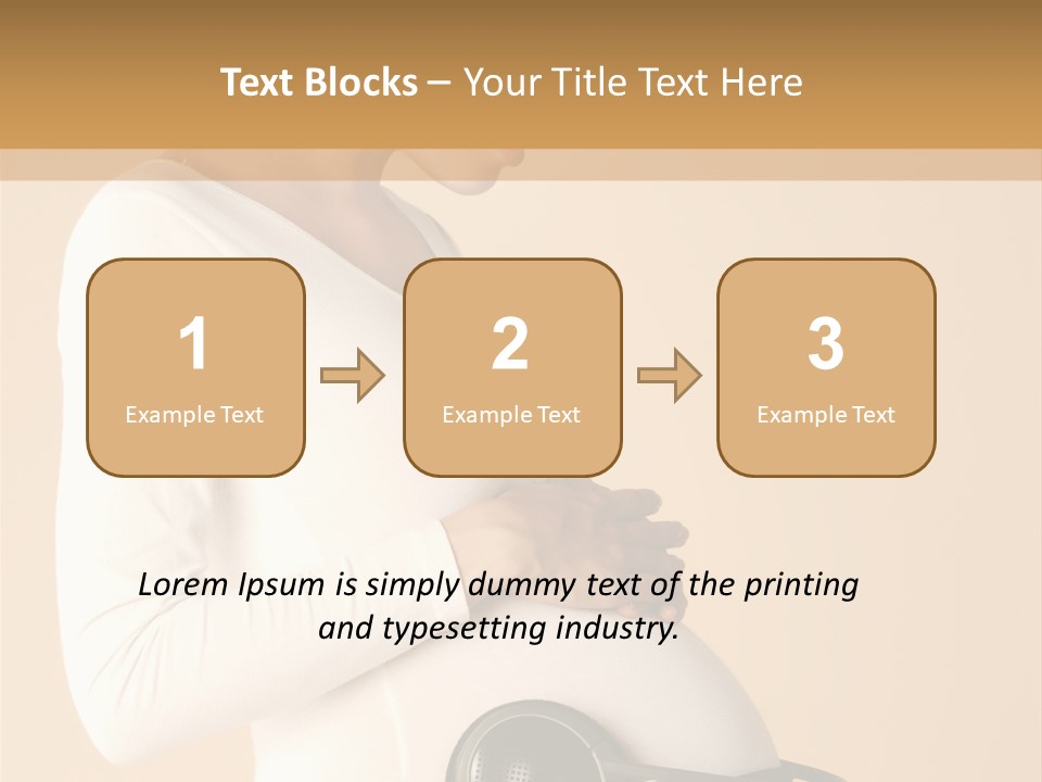 Female Beautiful Parent PowerPoint Template