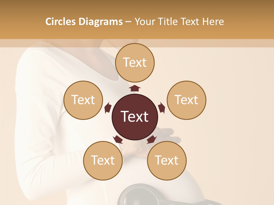 Female Beautiful Parent PowerPoint Template