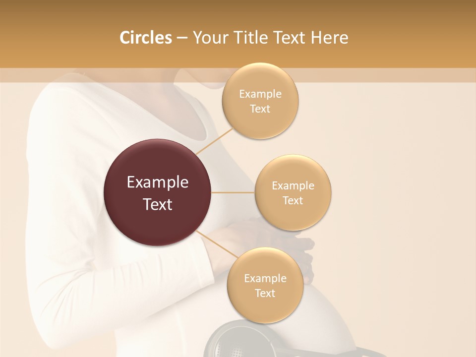 Female Beautiful Parent PowerPoint Template