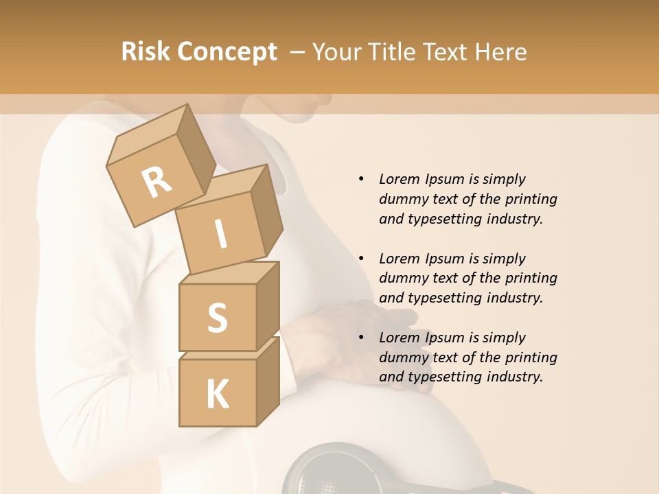 Female Beautiful Parent PowerPoint Template