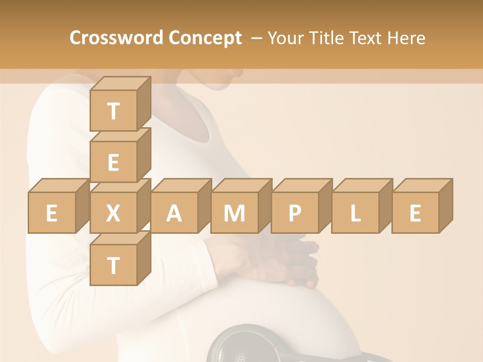 Female Beautiful Parent PowerPoint Template