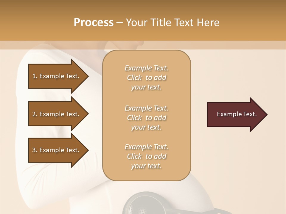 Female Beautiful Parent PowerPoint Template