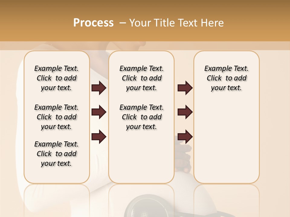 Female Beautiful Parent PowerPoint Template