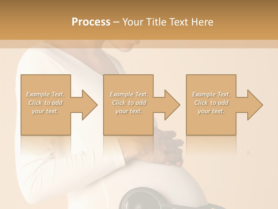 Female Beautiful Parent PowerPoint Template