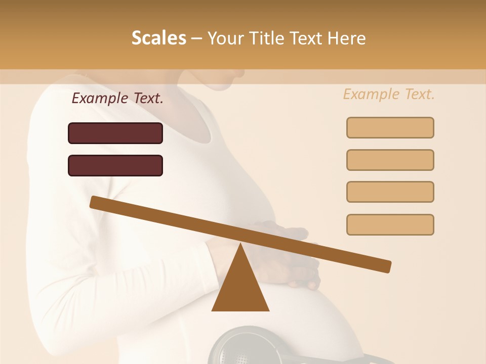 Female Beautiful Parent PowerPoint Template