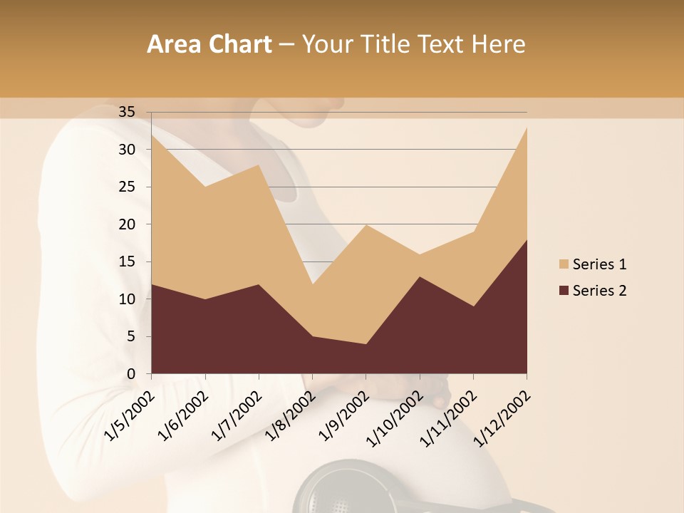 Female Beautiful Parent PowerPoint Template