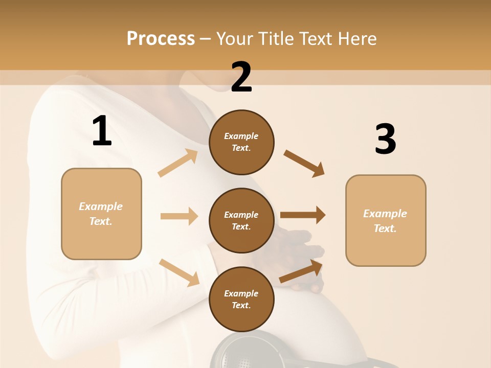 Female Beautiful Parent PowerPoint Template