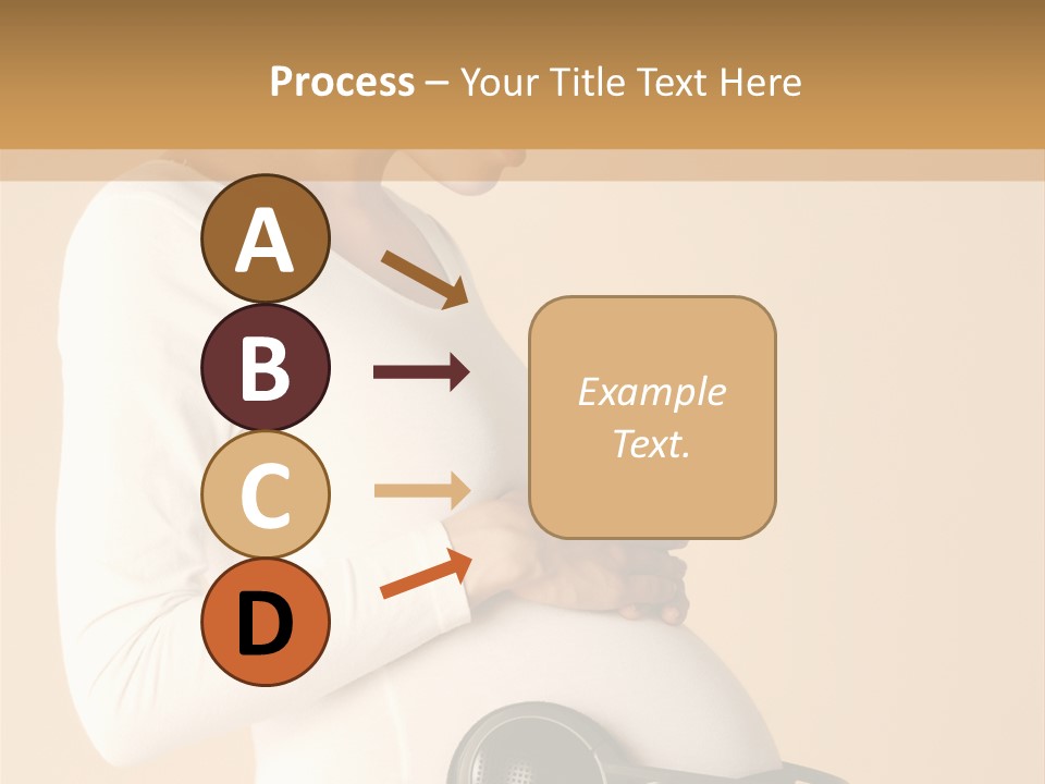 Female Beautiful Parent PowerPoint Template