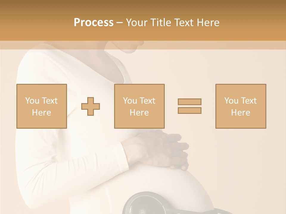 Female Beautiful Parent PowerPoint Template