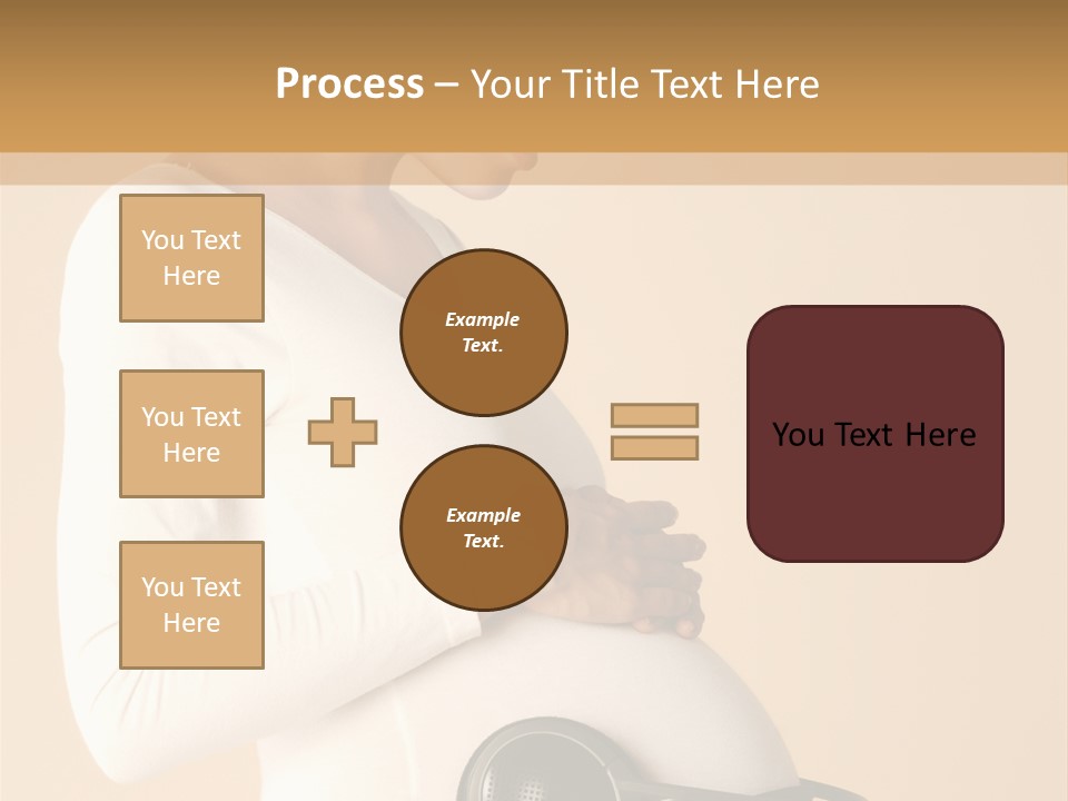 Female Beautiful Parent PowerPoint Template