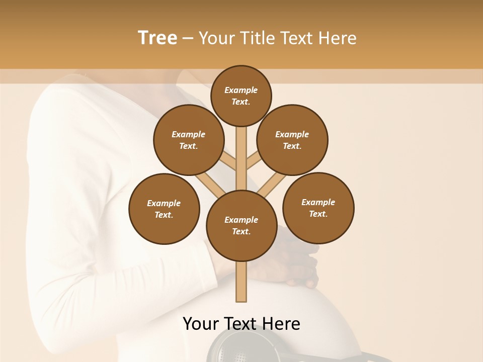 Female Beautiful Parent PowerPoint Template