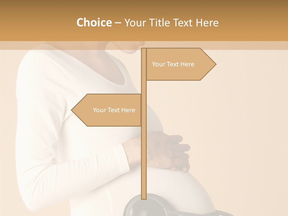 Female Beautiful Parent PowerPoint Template