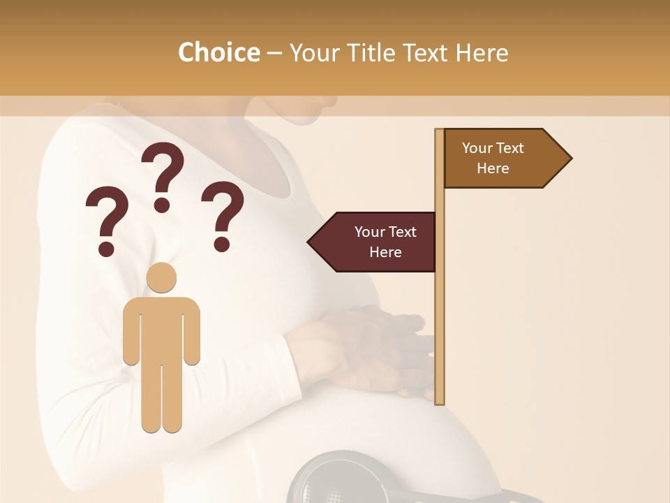 Female Beautiful Parent PowerPoint Template