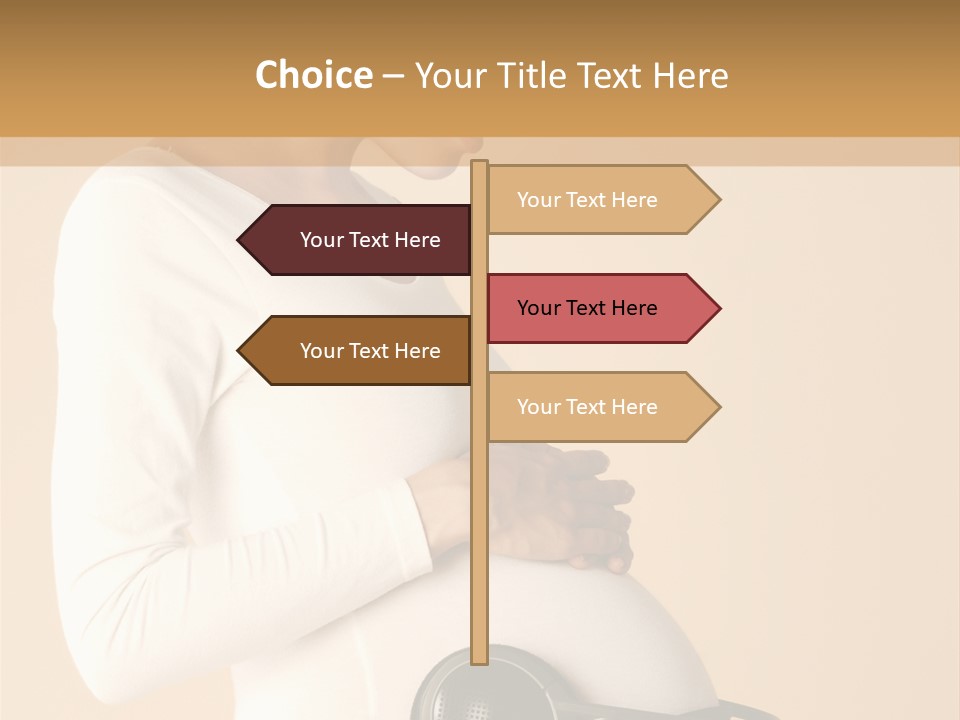 Female Beautiful Parent PowerPoint Template