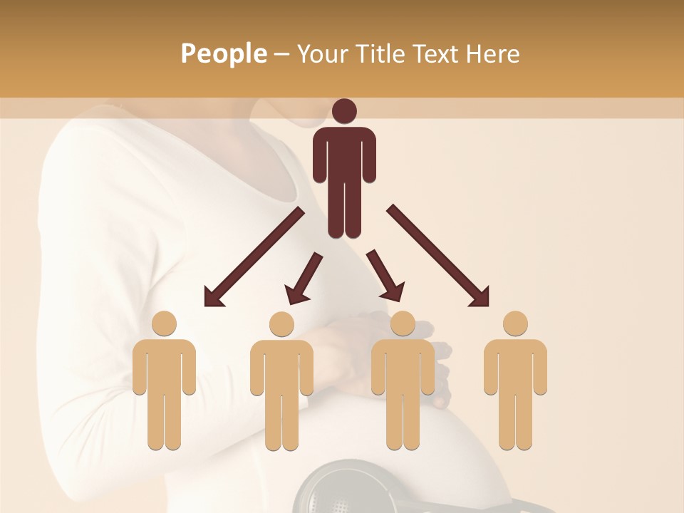 Female Beautiful Parent PowerPoint Template