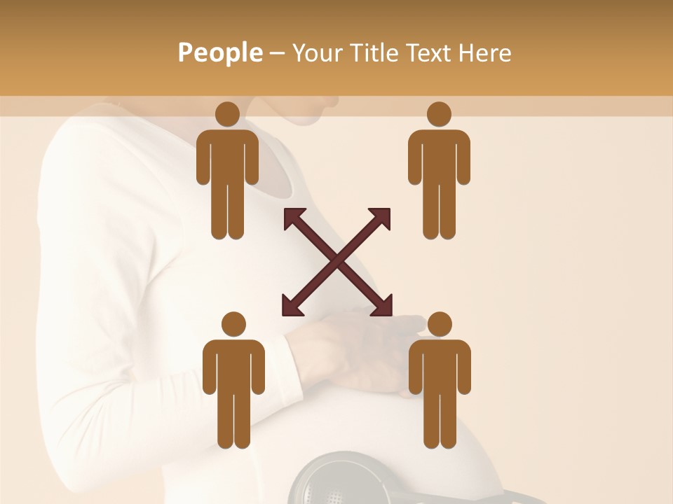 Female Beautiful Parent PowerPoint Template