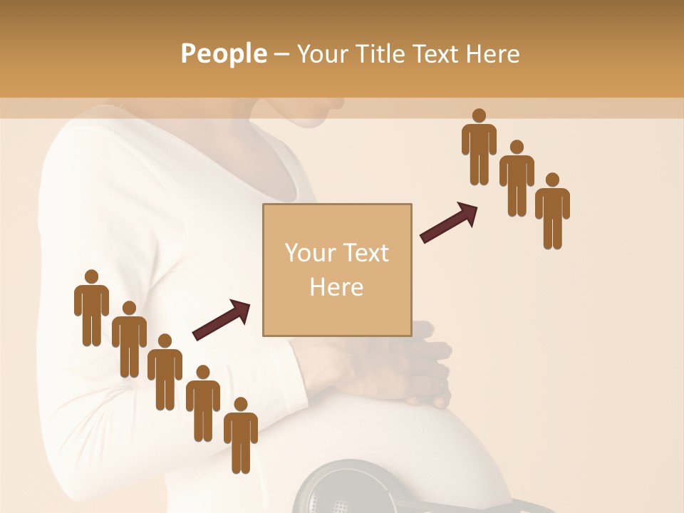 Female Beautiful Parent PowerPoint Template