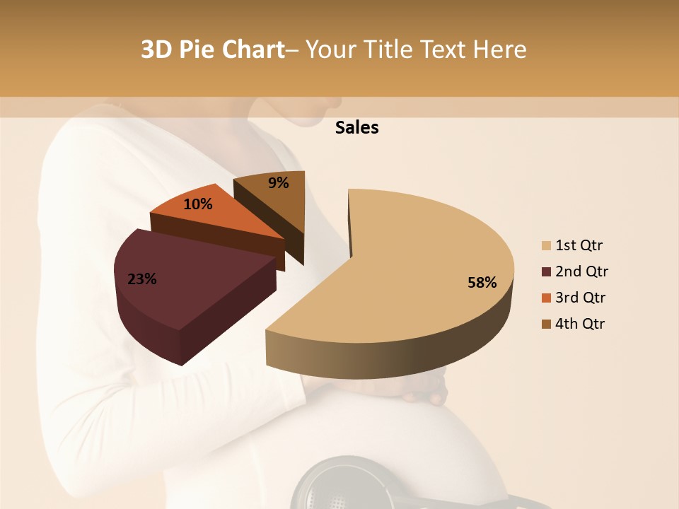Female Beautiful Parent PowerPoint Template