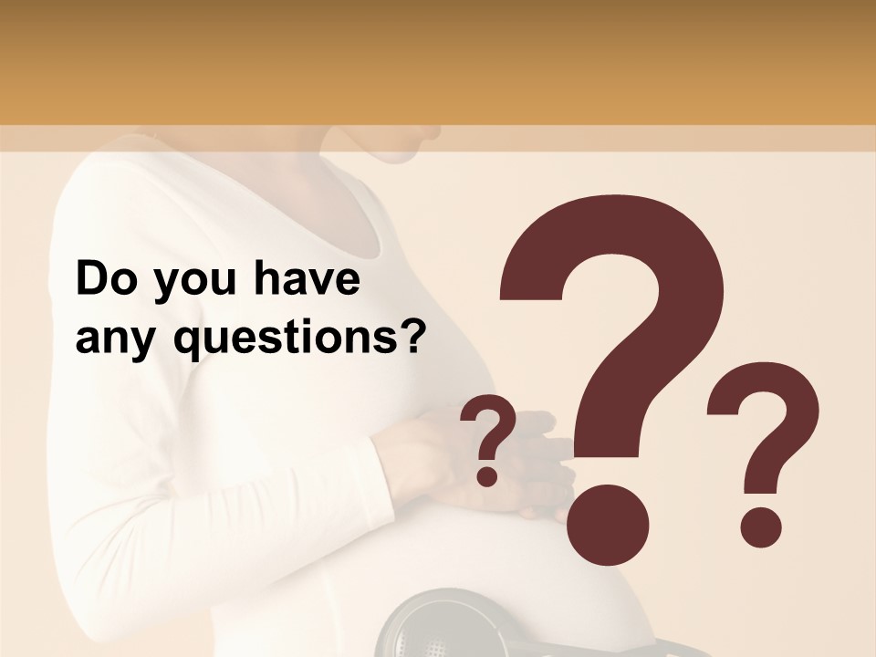 Female Beautiful Parent PowerPoint Template