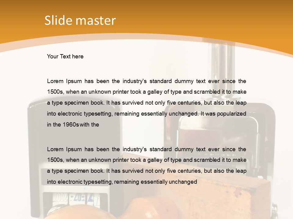 Sign Deal Security PowerPoint Template