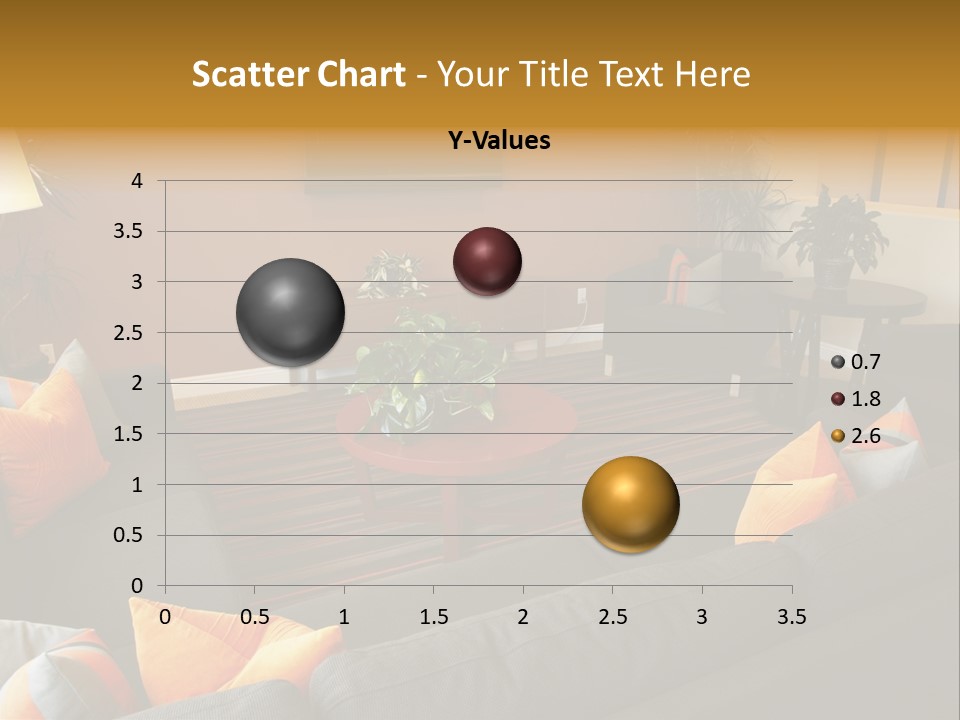 Living Room Furniture Designs PowerPoint Template