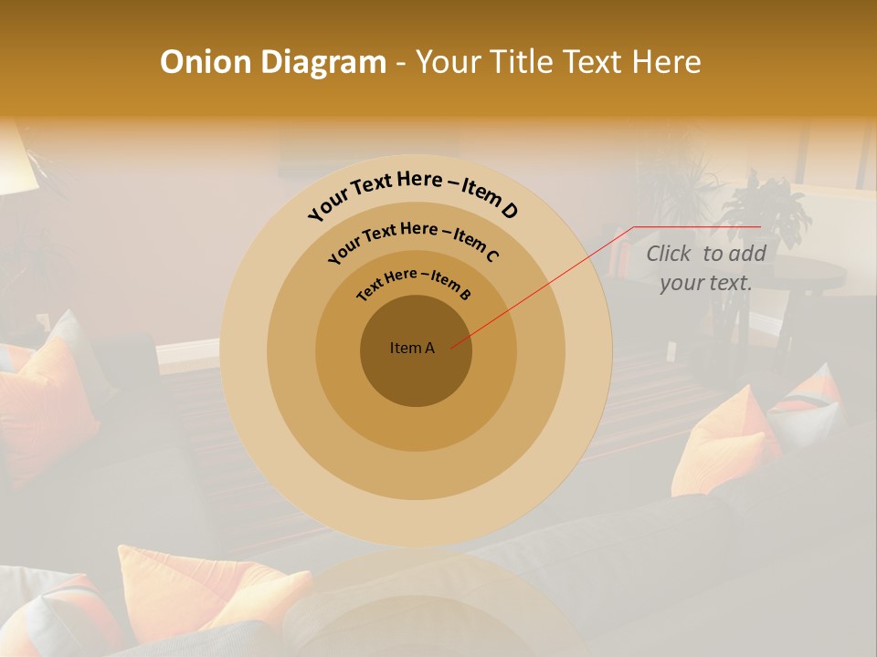 Living Room Furniture Designs PowerPoint Template