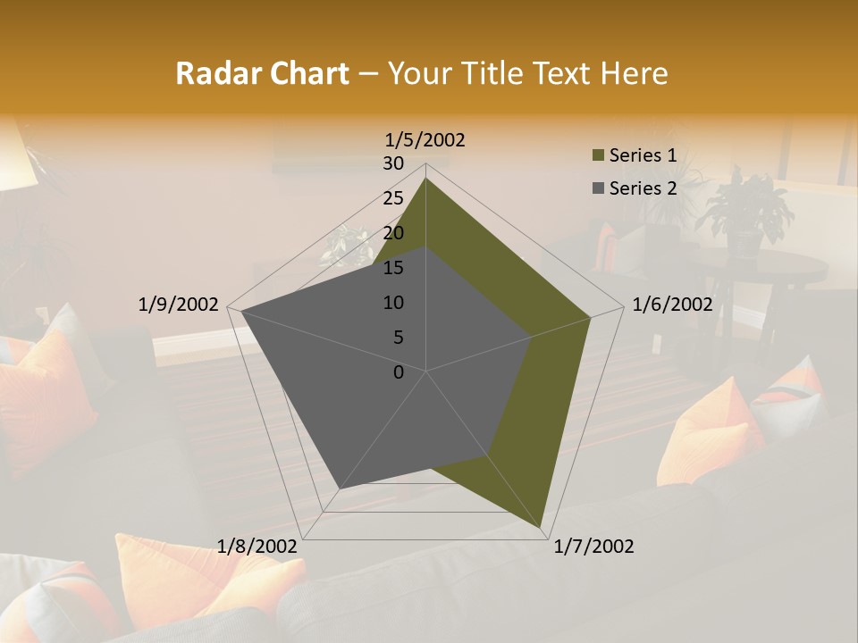 Living Room Furniture Designs PowerPoint Template