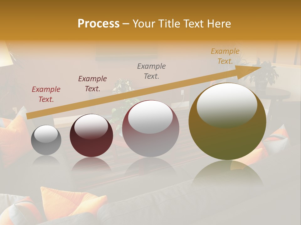 Living Room Furniture Designs PowerPoint Template