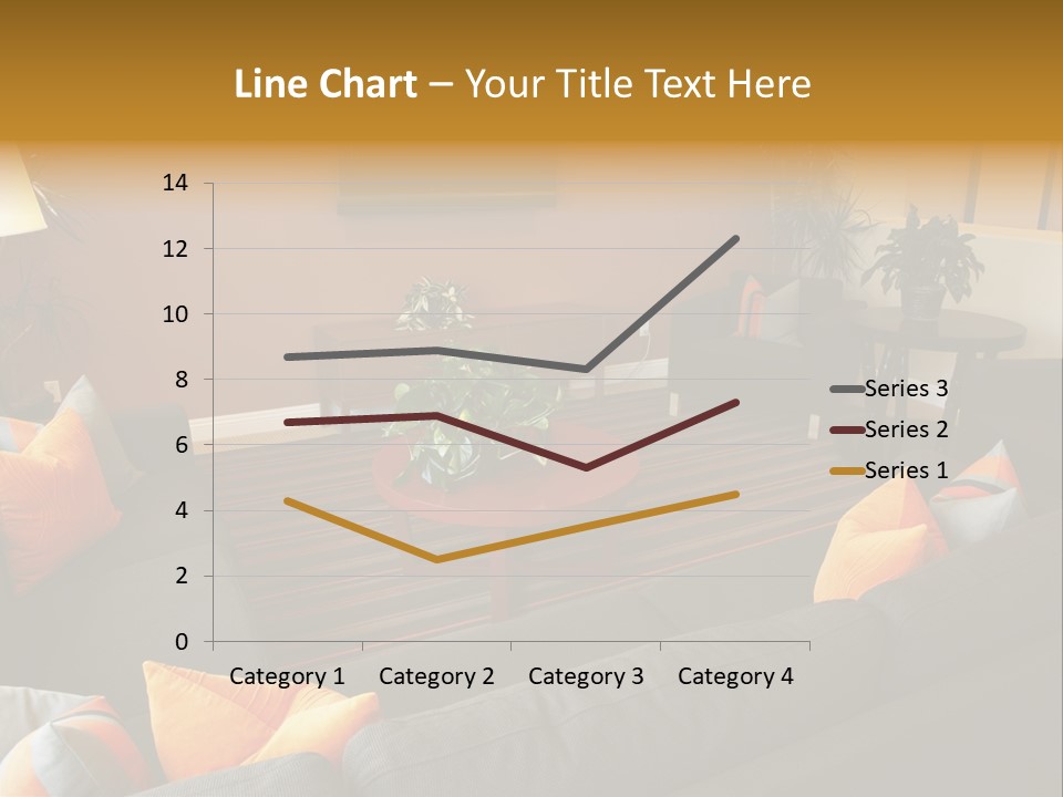 Living Room Furniture Designs PowerPoint Template