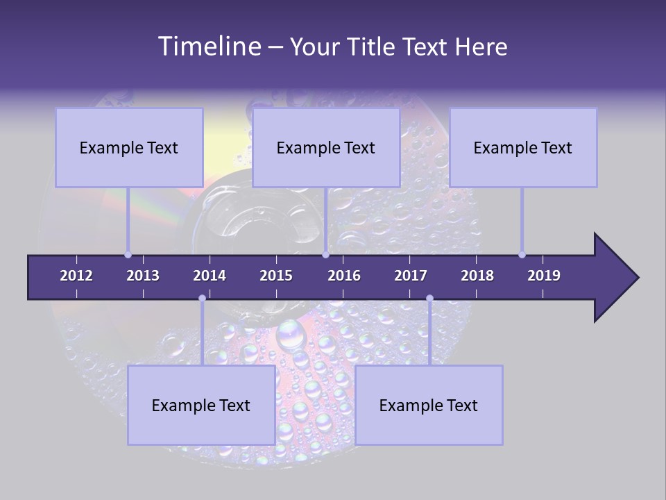 Cd Water PowerPoint Template