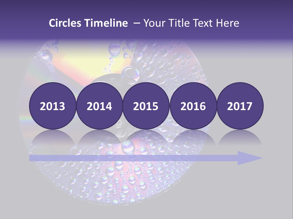 Cd Water PowerPoint Template