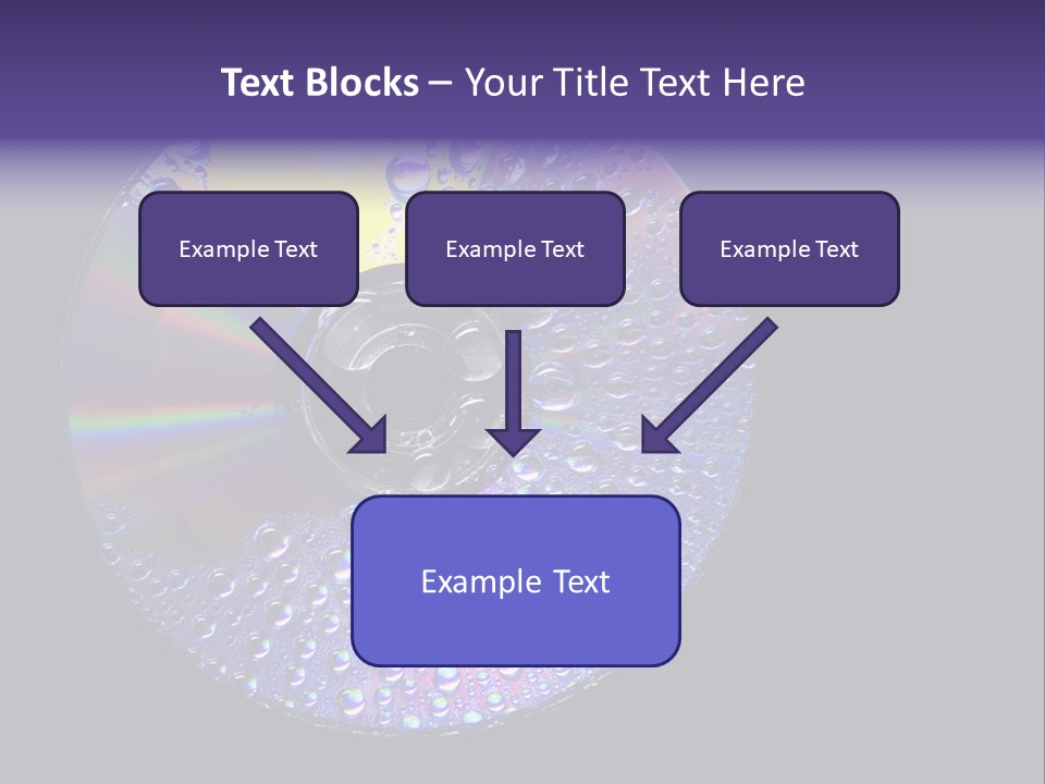 Cd Water PowerPoint Template