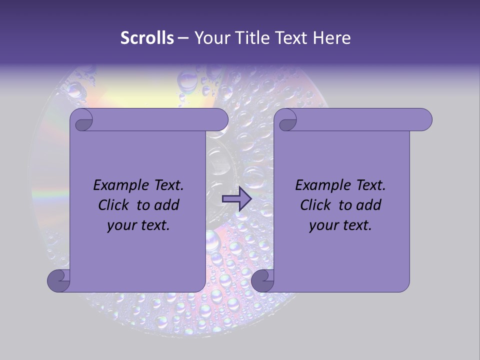 Cd Water PowerPoint Template