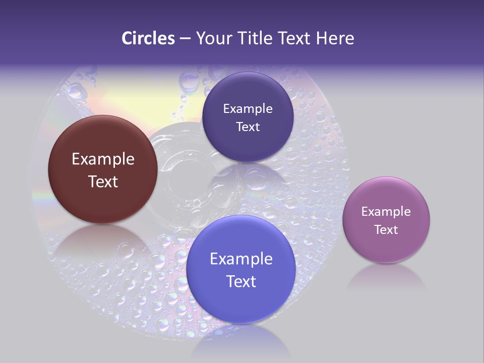 Cd Water PowerPoint Template