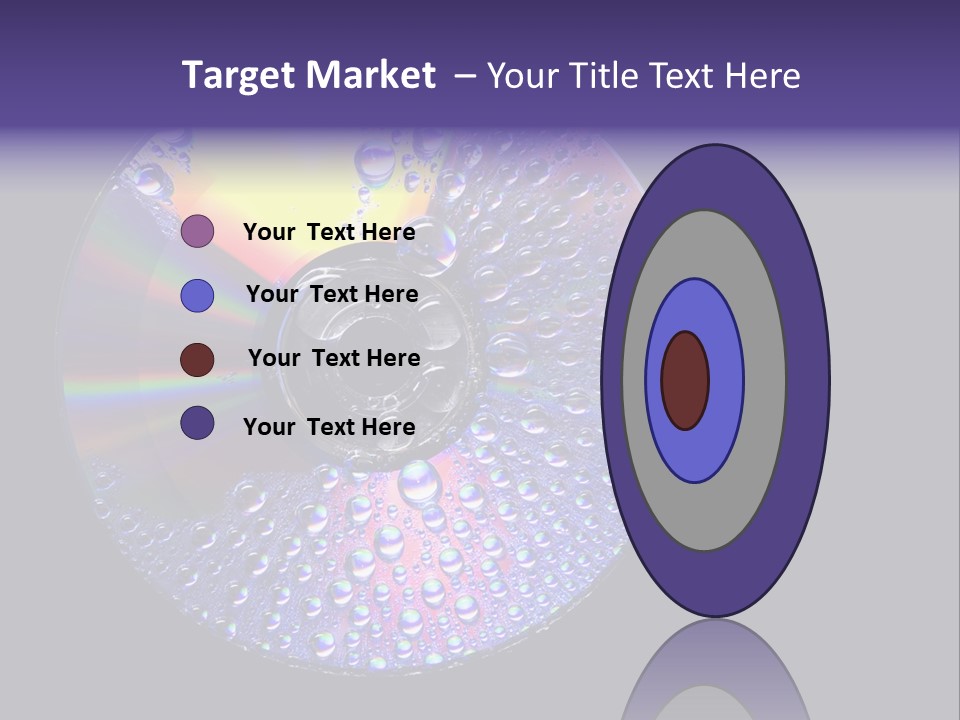 Cd Water PowerPoint Template