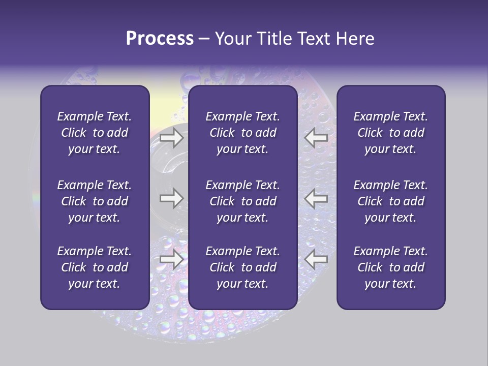 Cd Water PowerPoint Template