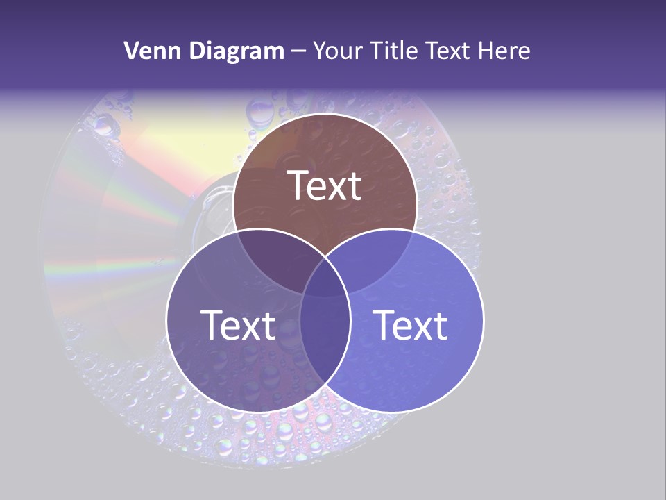 Cd Water PowerPoint Template