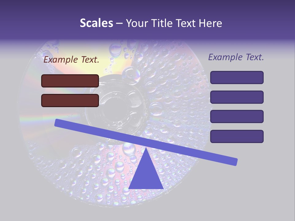 Cd Water PowerPoint Template