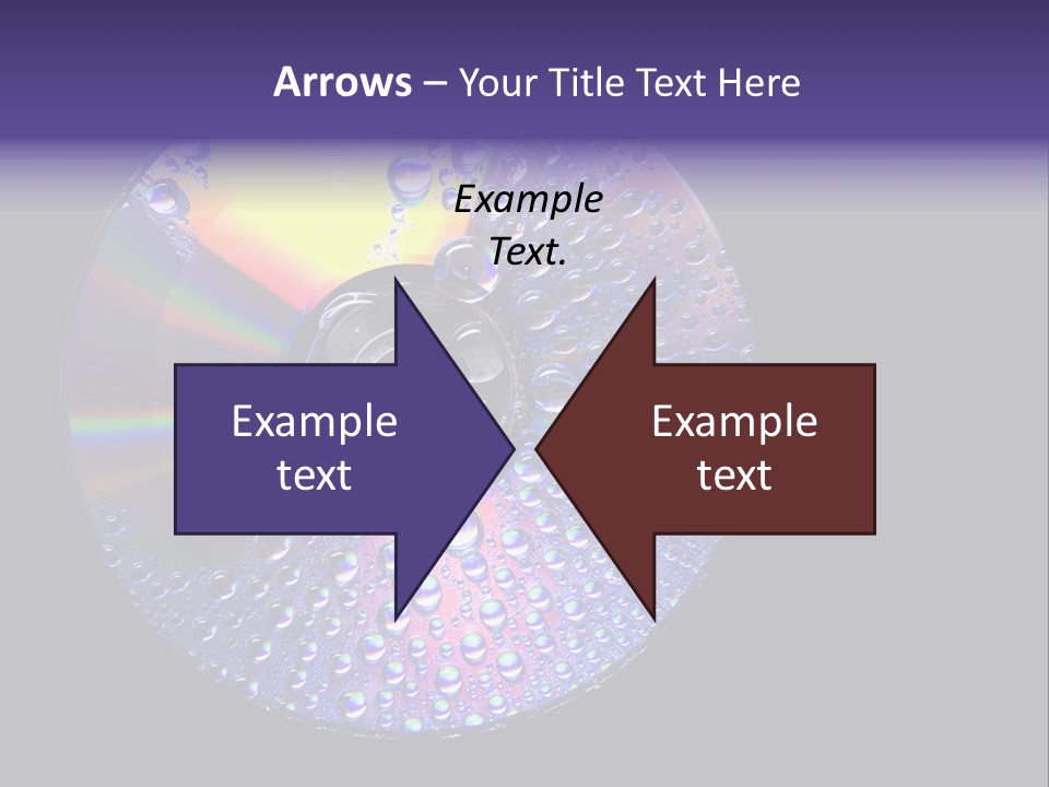 Cd Water PowerPoint Template