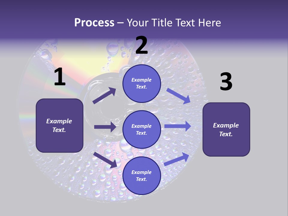Cd Water PowerPoint Template