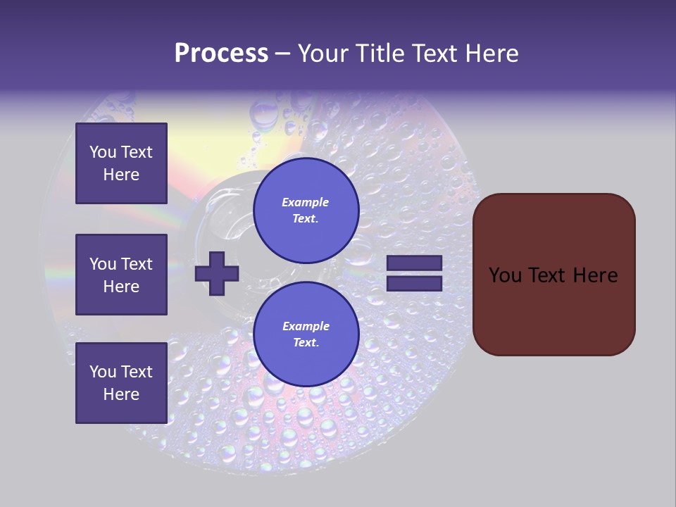 Cd Water PowerPoint Template