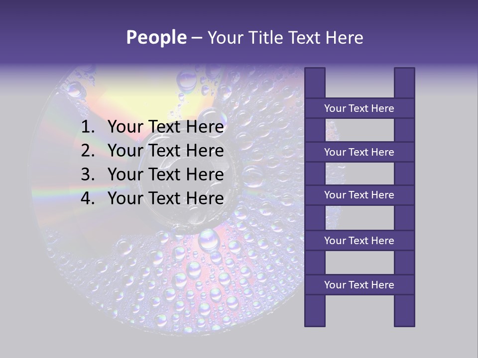 Cd Water PowerPoint Template