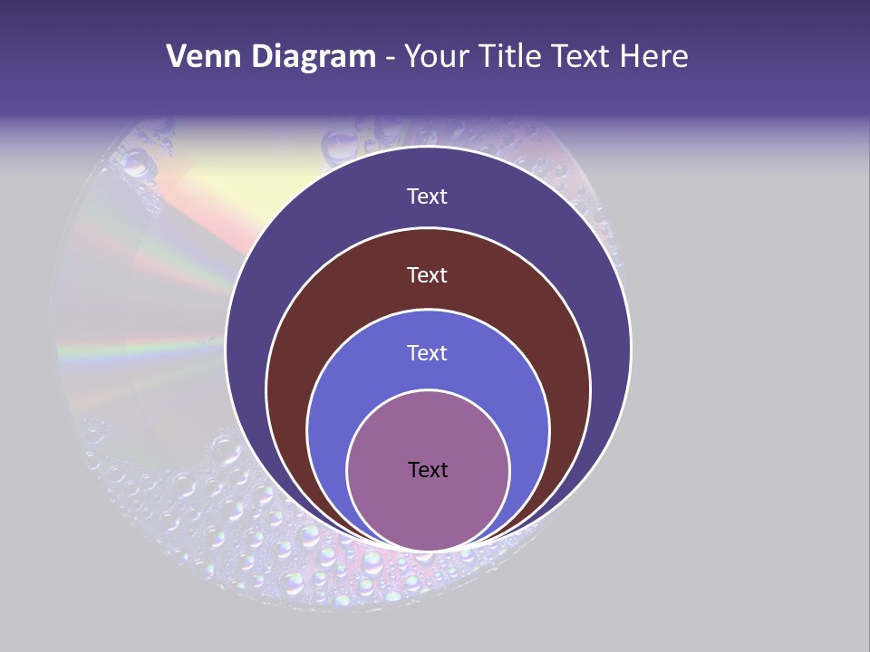 Cd Water PowerPoint Template