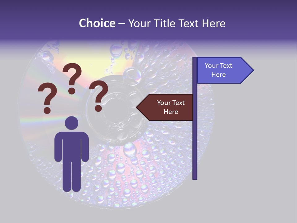Cd Water PowerPoint Template